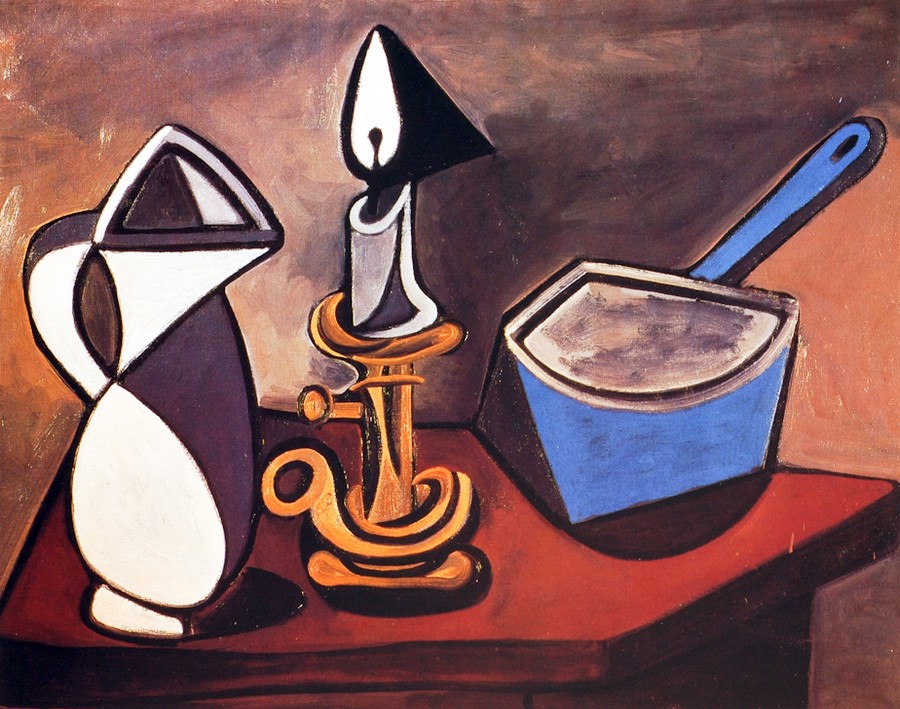 Pablo Picasso, GUITARE SUR UNE CHAISE (1921)