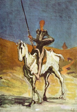 Honoré Daumier Don Quichotte