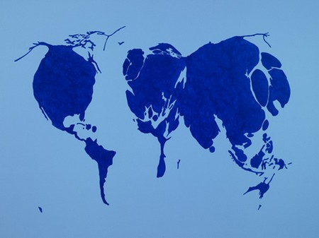 Christiane Geoffroy dérive des continents. continental drift