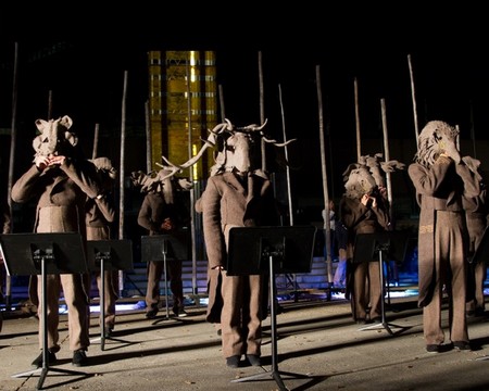 Lucy + Jorge Orta Symphonie pour faune absente, 2014