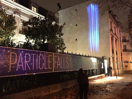 Andrea Polli Particle falls