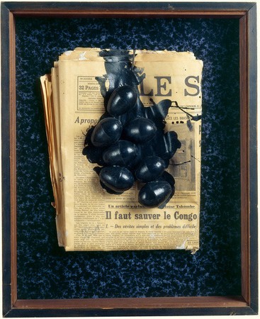 Marcel Broodthaers Le Problème Noir en Belgique 1963