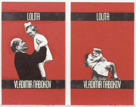 Alexander Kosolapov Lolita (deux propositions de couverture pour le livre de Nabokov