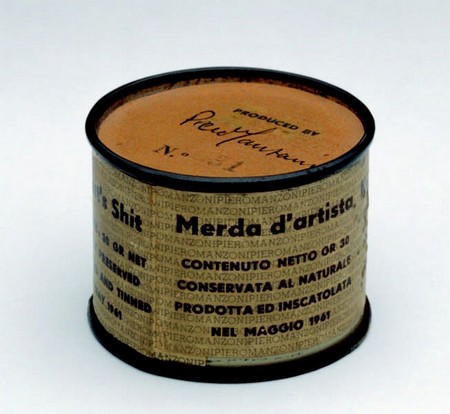 Piero Manzoni Merda d'Artista 1961