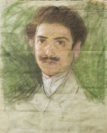 Felice Casorati Autoportrait 1908