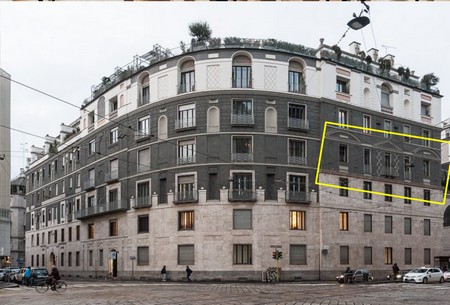 Giovanni Muzio Immeuble Ca’ Brutta 1921 Milan