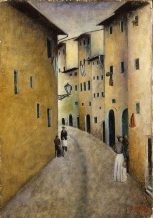 Ottone Rosai, Via Toscanella, 1922