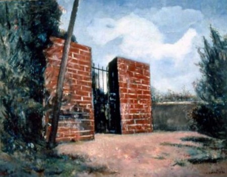 Ardengo Soffici,  Il Cancello,1930, GNAM Rome