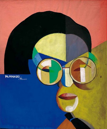 Ivo Pannaggi, Portrait de Vinicio Paladini 1922