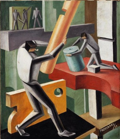 Ivo Pannaggi, Personnages 1925, passé en vente publique en 2010