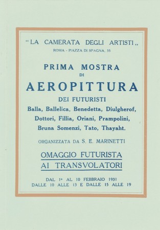 Prima Mostra di Aeropittura dei Futuristi