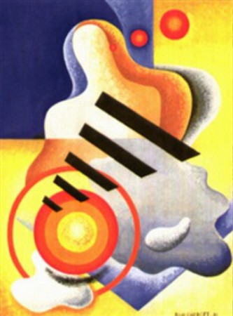 Nicolay Diulgheroff Sans titre, 1931, Coll. Part.