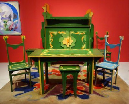 Giacomo Balla Salle à manger présentée à la Casa d’arte futurista, 1918, Musée provincial de la province de Gorizia