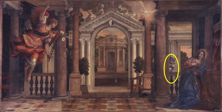 Paolo Caliari dit Veronèse, Annonciation, 1578
