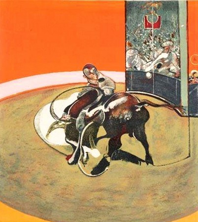 Francis Bacon, Étude pour une corrida n°2 1969