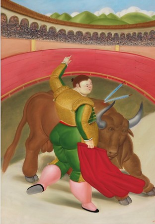 Fernando Botero, Derechazo, 1984