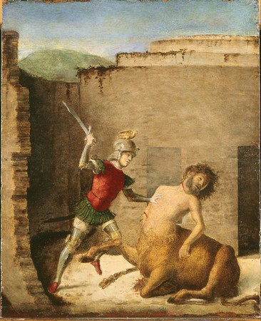 Cima da Conegliano, Thésée et le Minotaure (1500)