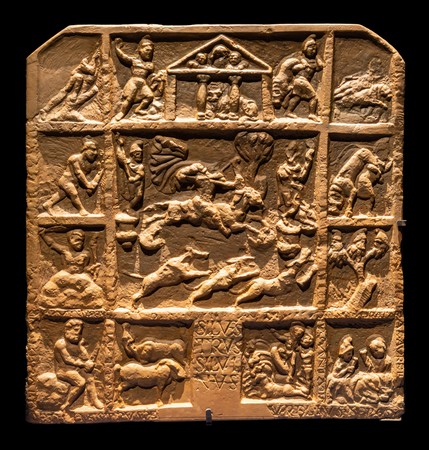 Le Mystère Mithra, musée archéologique de Francfort-sur-le-Main