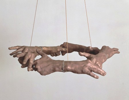 Bruce Nauman, Hand circle 1996