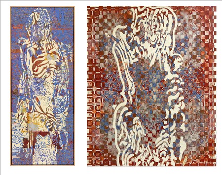 François Rouan Série Transis, 2020-2023