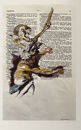 Sophie Lecomte Sorcière 'à gauche) méduse (à droite) 2016
