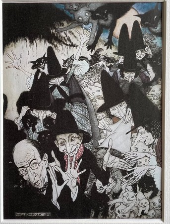 Arthur Rackham, comptines de ma Mère l'Oye, 1914